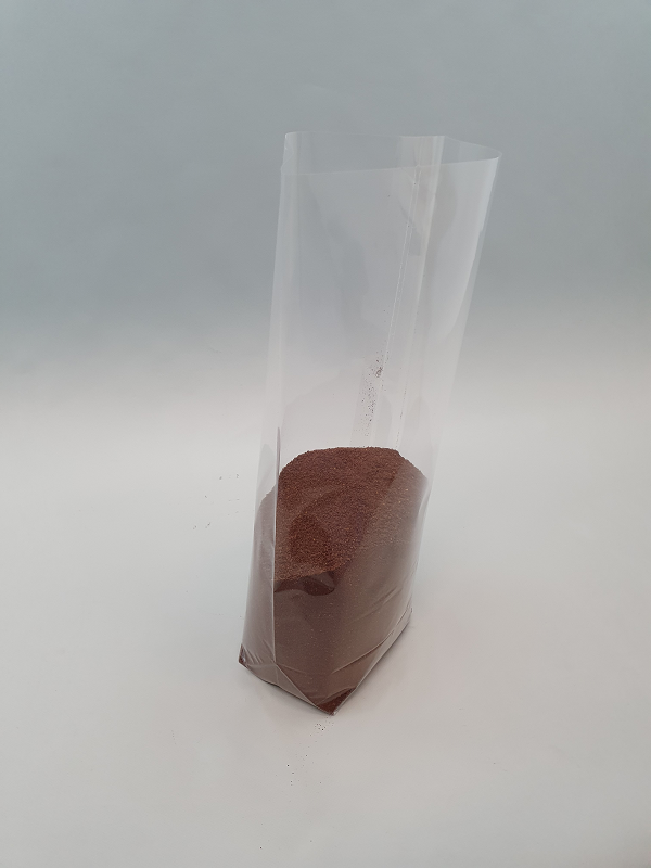 Kreuzbodenbeutel 16x6,4x27cm Transparent (100 Stück) [CBB1627]