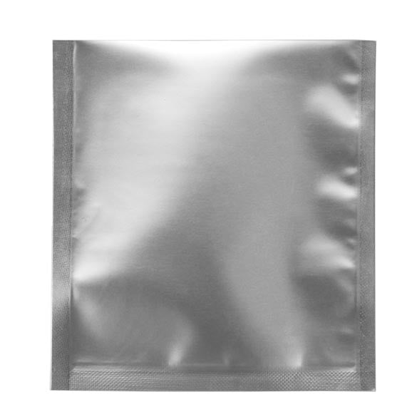 Plastikbeutel Silber 9x9.5cm Verschweißbar (100 Stück) [CRB2S]