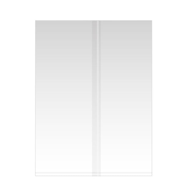 Öko-Beutel Transparent 7.6x10.2cm Premium und Verschweißbar (100 Stück) [CHS34]