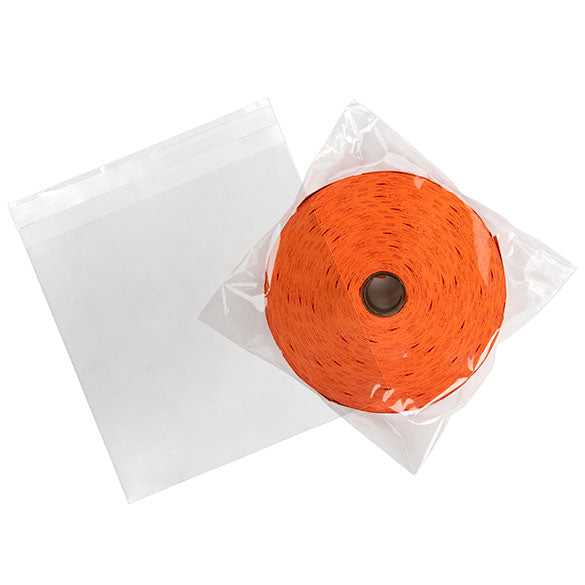 Umweltfreundliche Beutel 19.5x19.2cm Transparent - Premium (100 Stück) [GC7X7M]