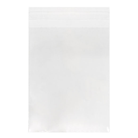 Umweltfreundliche Beutel 13x17.1cm Transparent - Premium (100 Stück) [GC6B2]