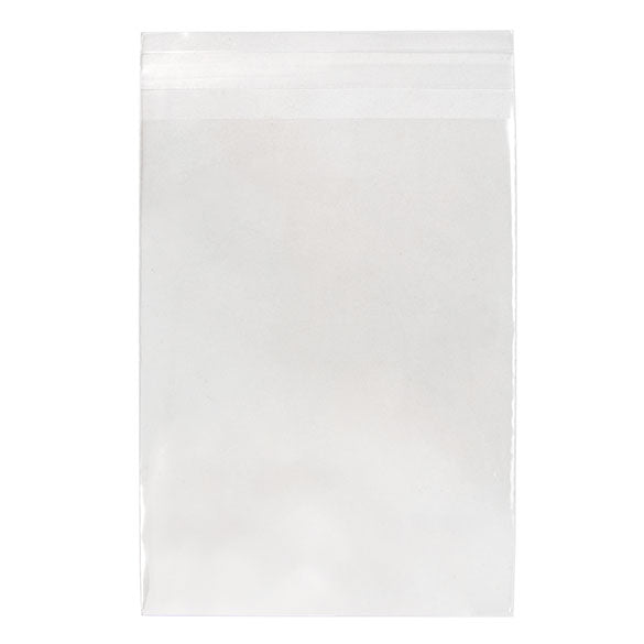 Umweltfreundliche Beutel 13.8x18.4cm Transparent - Premium (100 Stück) [GC75]