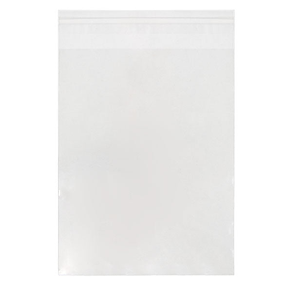 Umweltfreundliche Beutel 14.8x19.1cm Transparent - Premium (100 Stück) [GC7B2]