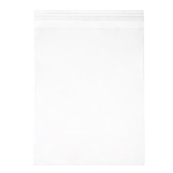 Klappenbeutel 21x25.7cm Hochtransparent (100 Stück) [B108S]