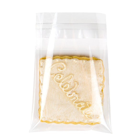 Klappenbeutel 8x8.5cm Hochtransparent (100 Stück) [B33]