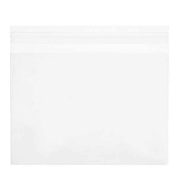 Klappenbeutel 19x13cm Hochtransparent (100 Stück) [B5]