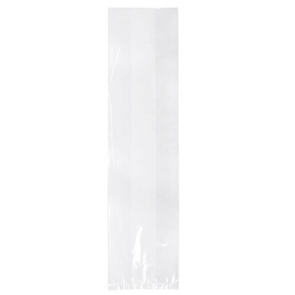 Polybeutel 15.2x10.2x61cm mit Seitenfalten (100 Stück) [GB20]
