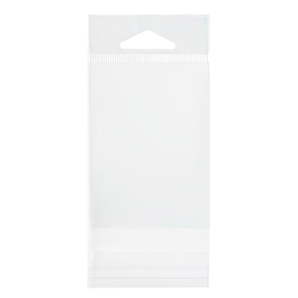 Headerbeutel Transparent 6.4x8.9cm Wiederverschließbar (100 Stück) [HB2]