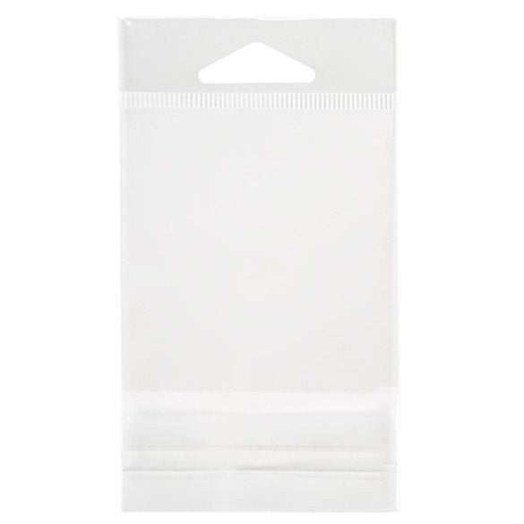 Headerbeutel Transparent 7x7cm Wiederverschließbar (100 Stück) [HB22]