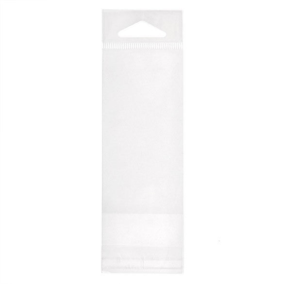 Headerbeutel Transparent 5.1x10.2cm Wiederverschließbar (100 Stück) [HB2X4E]
