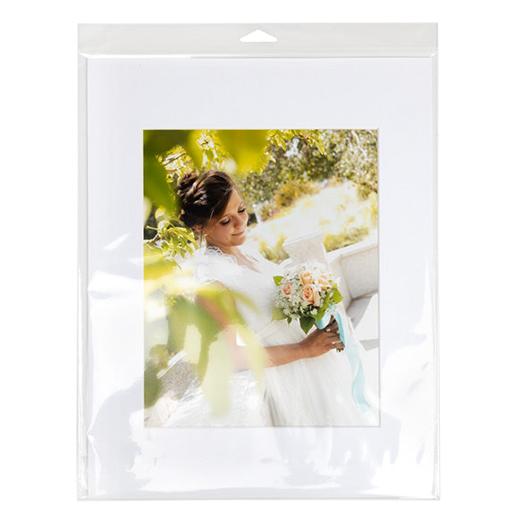 Headerbeutel Transparent 29.1x36.2cm mit Schutzverschluss (100 Stück) [HB11PC]