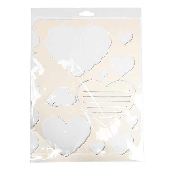 Headerbeutel Transparent 22.1x28.1cm mit Schutzverschluss (100 Stück) [HB811SPC]