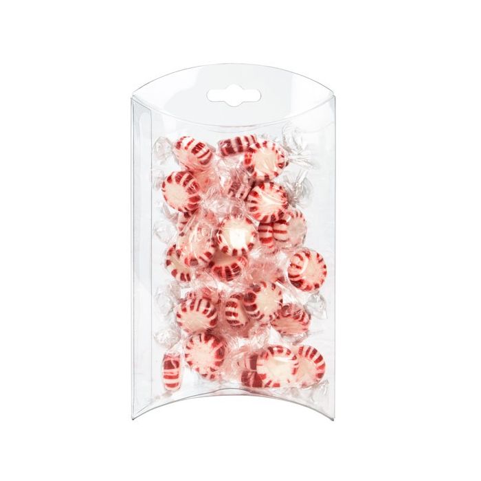 Kissenschachteln Transparent 12.7x3.8x19.1cm mit Aufhängeloch (25 Stück) [PB108]