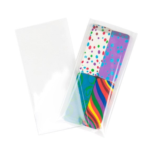 Flachbeutel 5x10.5cm OPP Transparent (100 Stück) [B2X4NF]