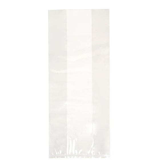 Polybeutel 12.5x7x30cm mit Seitenfalten (100 Stück) [GB1]