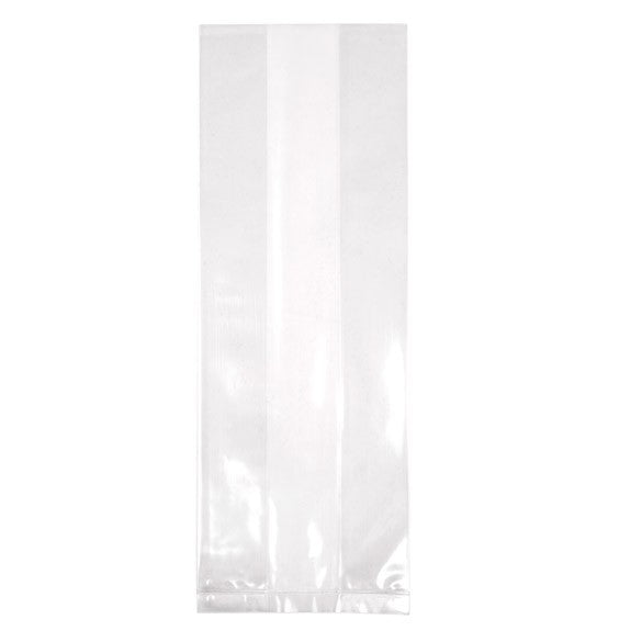Polybeutel 8.9x5.7x24.8cm mit Seitenfalten (100 Stück) [GB25]
