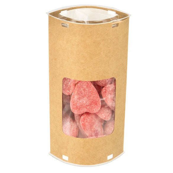 Luxuriöse Geschenkverpackung (oval) 7.8x5.2x15.4cm (25 Stück) [KTEWS26]