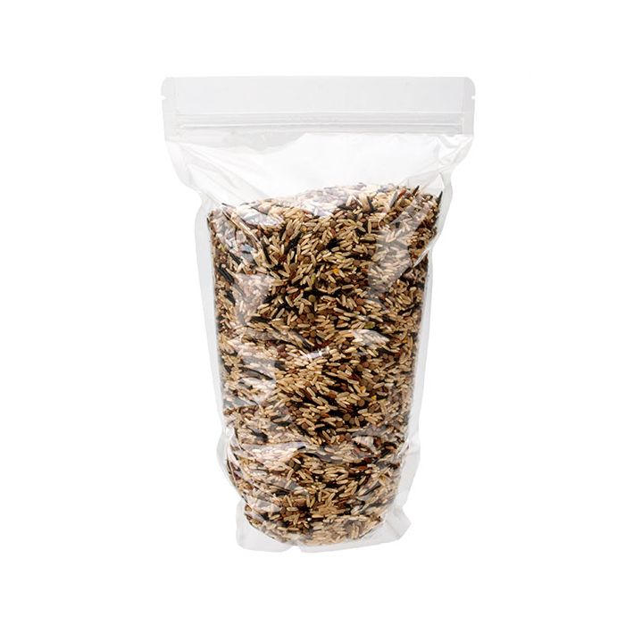 Standbodenbeutel Transparent 18.9x11.4x29.4cm | 397 Gramm (100 Stück) [ZBG6H11]