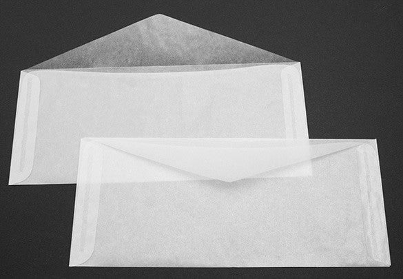 Glassine Paper Envelopes 17x11.5cm