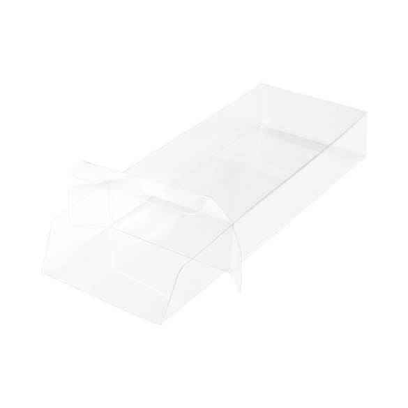 Schokoladenschachteln mit Einsatz 10.8x4.1x21.6cm Transparent (100 Stück) [CNDY193]