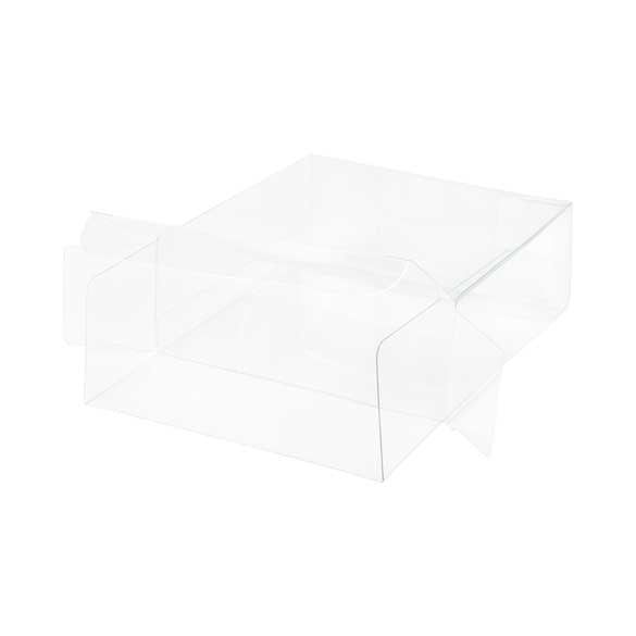 Schokoladenschachteln mit Einsatz 10.8x4.1x10.8cm Transparent (100 Stück) [CNDY194]