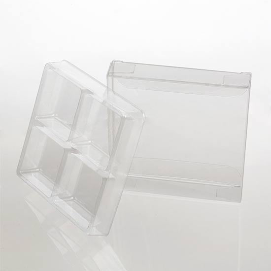Plastic Gift Boxes for Candy Set of 4 pieces 7x1.4x6.8cm (25 pieces) [CNDY276]