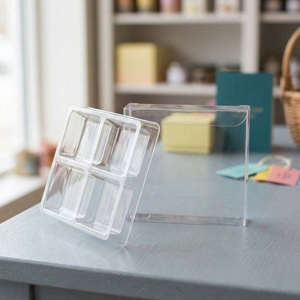 Plastic Gift Boxes for Candy Set of 4 pieces 7x1.4x6.8cm (25 pieces) [CNDY276]