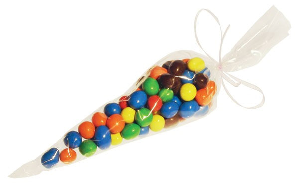 Spitztüten Transparent 43x19cm (100 Stück) [FDACB8]