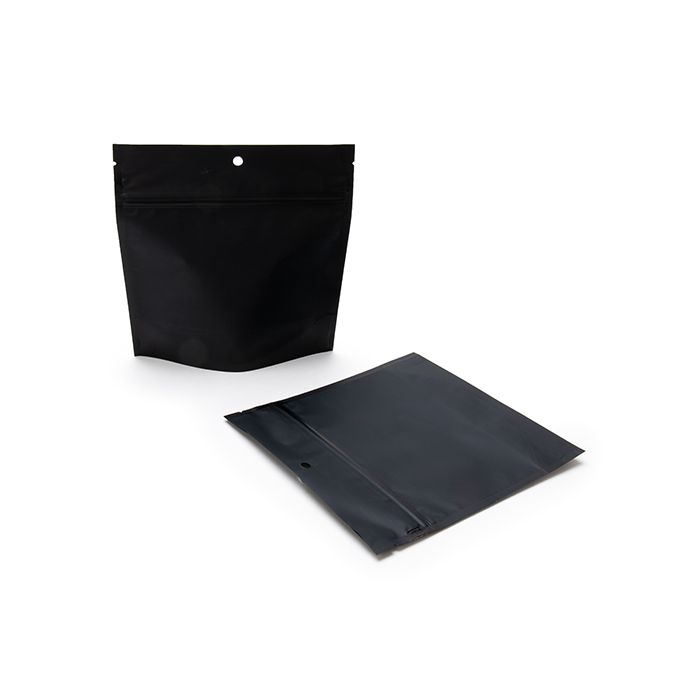 Kindersichere Beutel Mattschwarz 15.2x6.4x15.2cm (100 Stück) [CRP66MB]