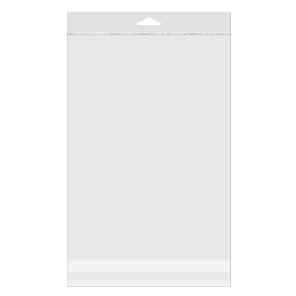 Headerbeutel Transparent 20x27.6cm Wiederverschließbar (100 Stück) [HB7X10]