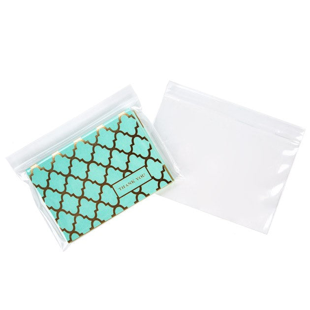 Druckverschlussbeutel 15x10cm Transparent PP 50 Mikron (100 Stück) [ZC64]