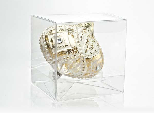Cupcake-Boxen für 1 Cupcake 10.2x10.2x10.2cm Transparent (100 Stück) [CBS56]