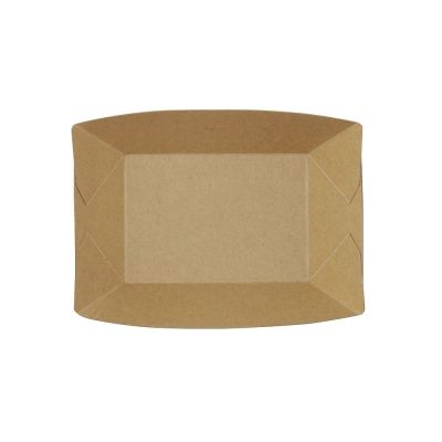 Snackschalen Karton 400 ml Braun Bio beschichtet (1000 Stück) [GB-DCA06445]