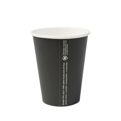 Becher Pappe 300 ml Ø 90 mm Schwarz (1000 Stück) [GB-DHD04537]