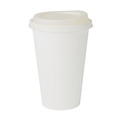 Becher Pappe 400 ml Ø 90 mm Weiß (1000 Stück) [GB-DHD04545]
