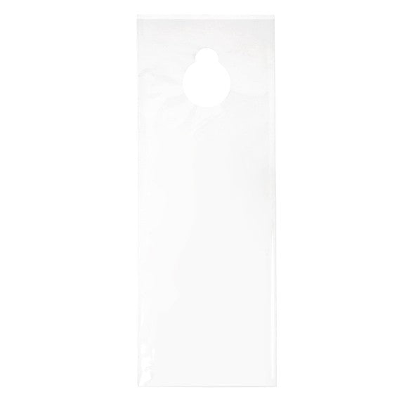 Türknopftaschen Transparent 15.6x31.4cm 30 Mikron (100 Stück) [DK6]