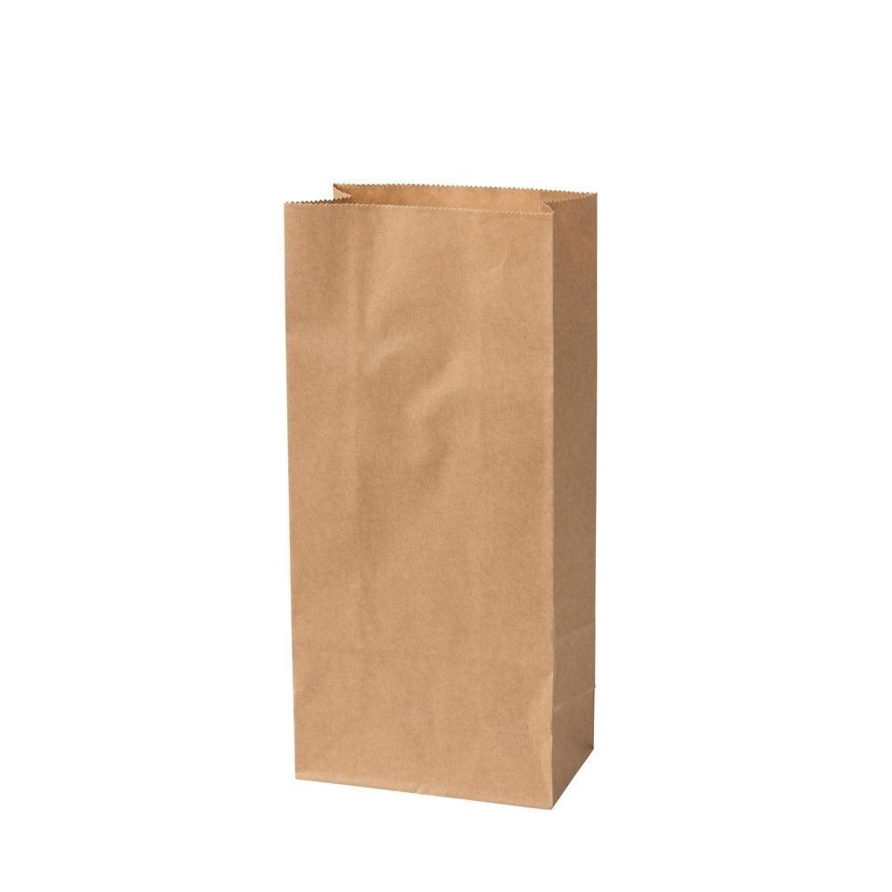 Kraft bags brown 11x6x22.5 cm (1000 pieces)