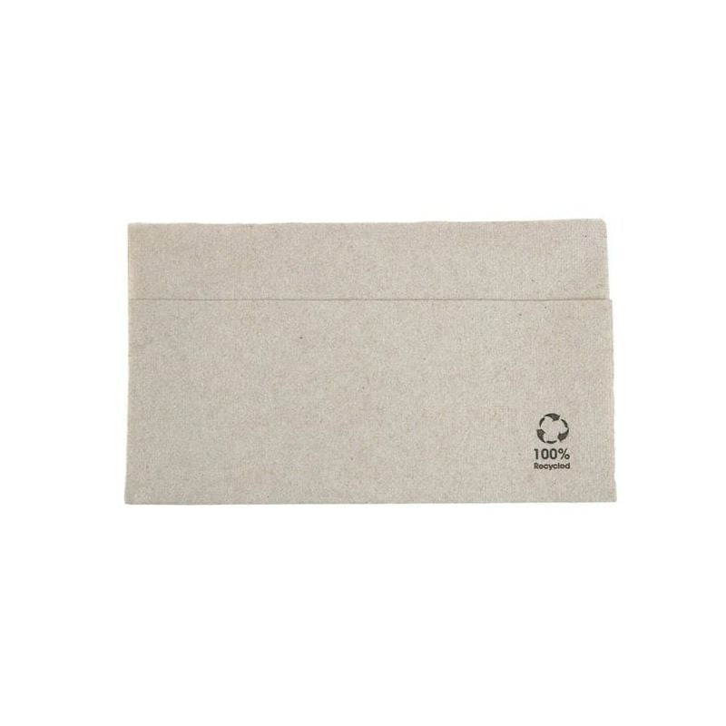 Napkins Paper Unbleached, 33x33 cm 1 layer, 1/8 fold (4800 pieces)