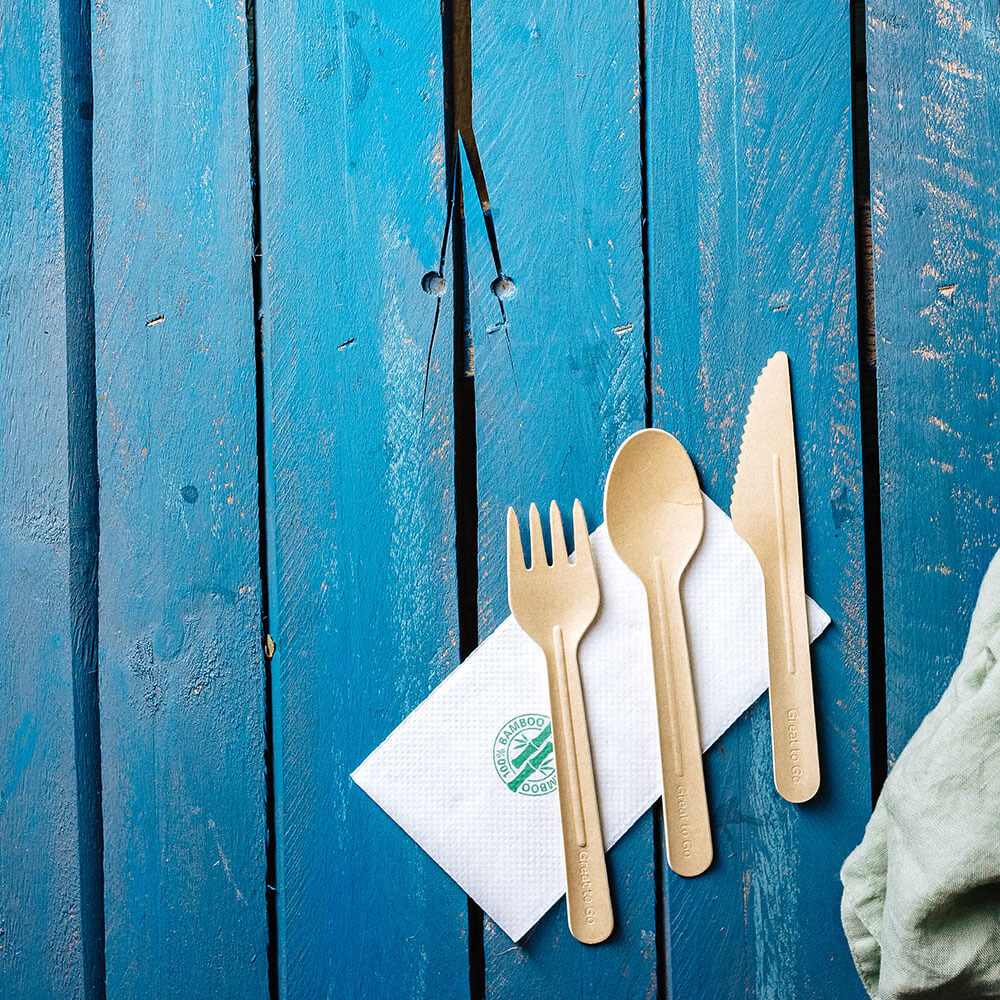 Löffel Papier 16,5 cm Braun (1000 Stück) [GB-DSE06365]