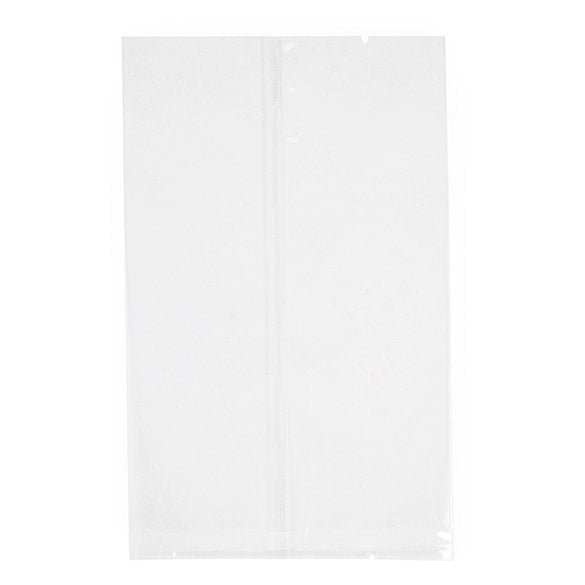 Öko-Beutel Transparent 10.2x15.2cm Premium und Verschweißbar (100 Stück) [CHS46]