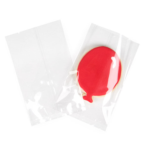 Öko-Beutel Transparent 10.2x15.2cm Premium und Verschweißbar (100 Stück) [CHS46]