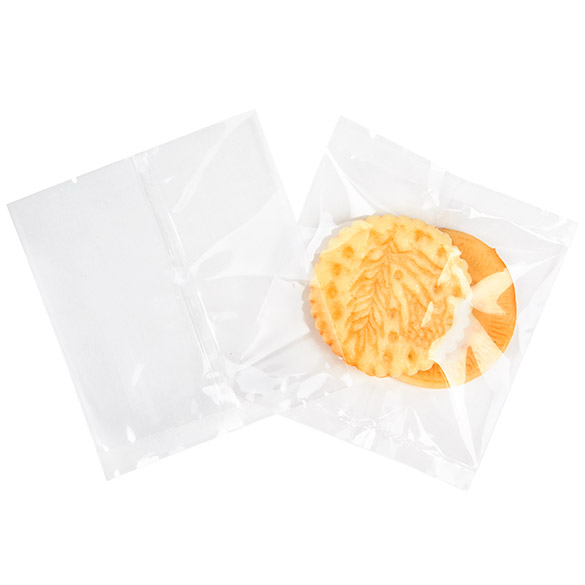 Umweltfreundliche Beutel Premium 10.2x10.2cm Transparent & Heißsiegelfähig (100 Stück) [CHS44]