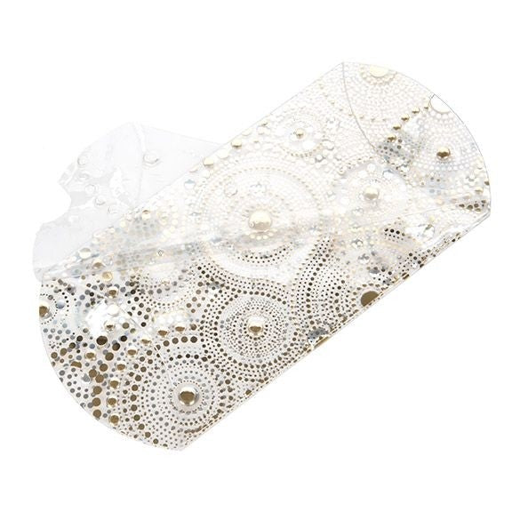 Kissenschachteln mit Goldfolie 10x4x17cm (25 Stück) [FS205]