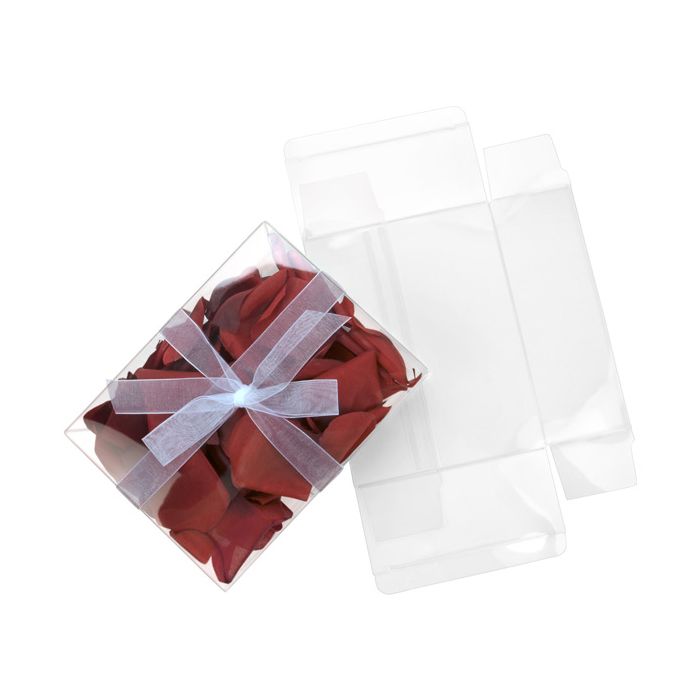 Klarsichtschachteln 11.4x5.1x14.9cm Transparent (25 Stück) [FB54]