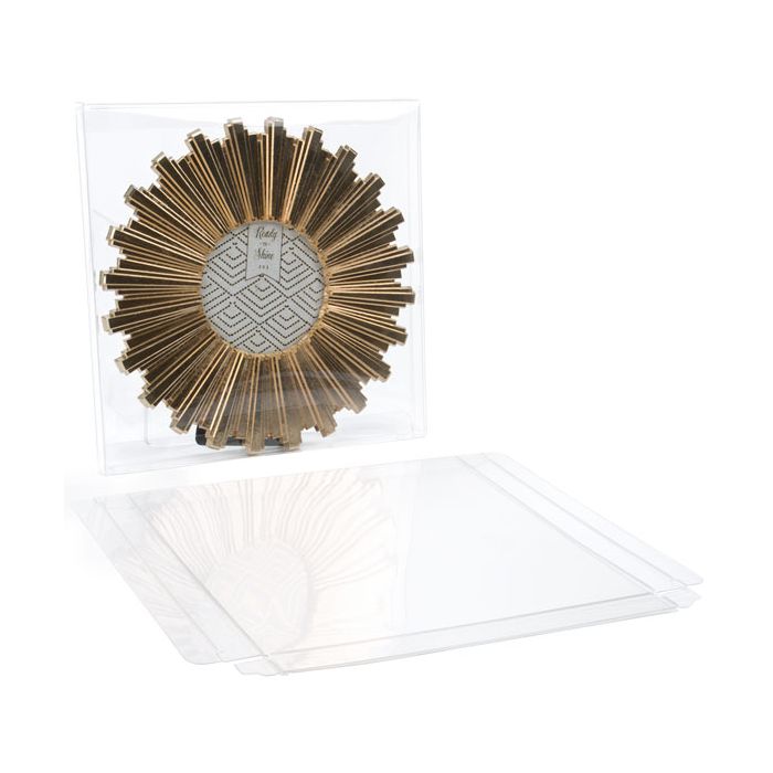 Klarsichtschachteln 16.8x1.6x16.7cm Transparent (25 Stück) [FB82]