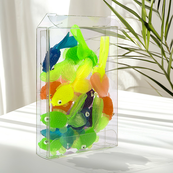 Klarsichtschachteln 7x1.6x9.5cm Transparent (25 Stück) [FB92]