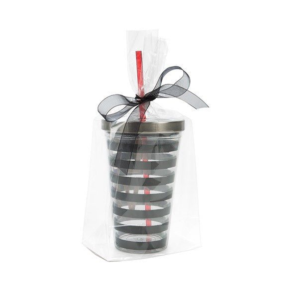 Blockbodenbeutel 12.5x7x30cm Transparent (100 Stück) [FGPB1]