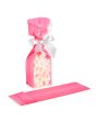 Blockbodenbeutel Neon-Rosa 7x5,1x25,4 cm mit Bodenblatt (100 Stück) [FGPB17NK]