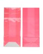 Blockbodenbeutel Neon-Rosa 12,7x7,6x30,5 cm mit Bodenblatt (100 Stück) [FGPB1NK]