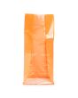 Blockbodenbeutel Neon Orange 12,7x7,6x30,5 cm mit Bodenblatt (100 Stück) [FGPB1NO]
